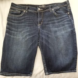 Maurices Silver Jean Co. Bermuda Shorts - Size 20